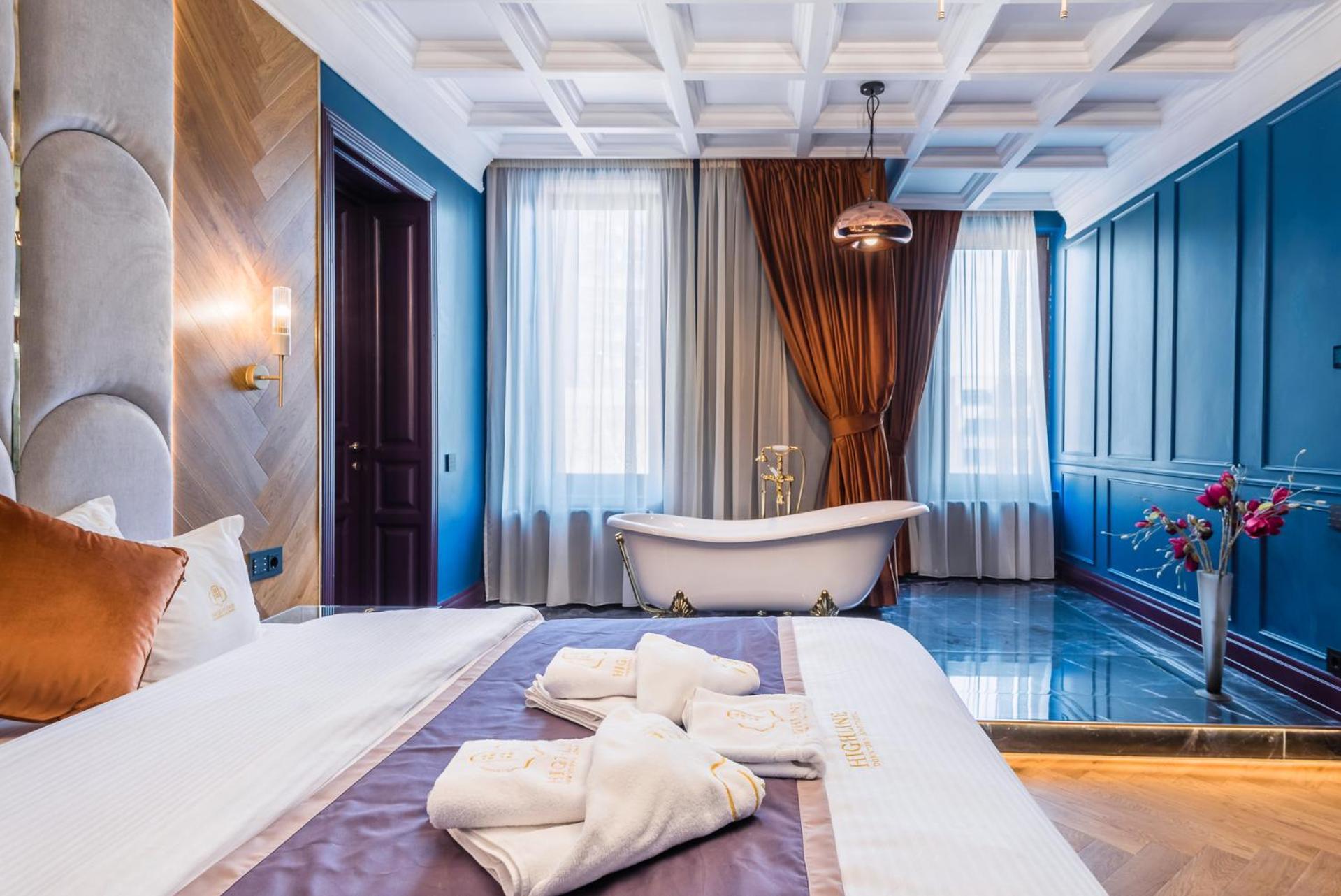 Highline Downtown Aparthotel Oldtown Unirii Square 부쿠레슈티 외부 사진
